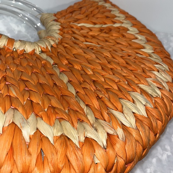 🎉HOST PICK🎉 kate spade RARE With A Twist Orange Slice Crafted Handbag - Picture 8 of 17